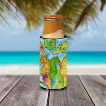 Load image into Gallery viewer, Seahorse Slim Can Hugger – Fun &amp; Functional Drink Coolers 8546MUK