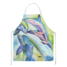 Load image into Gallery viewer, Dolphin  Apron – Artist-Designed Kitchen, BBQ &amp; Craft Apron