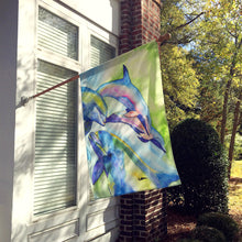 Load image into Gallery viewer, Dolphin  Flag Canvas House Size