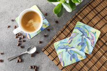 Load image into Gallery viewer, Dolphin  Coasters - Set of 4 Lightweight Foam, Absorbent Drink Coasters