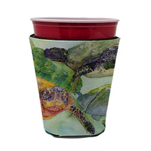 Load image into Gallery viewer, Turtle  Cup Hugger - Reusable Party Cup Sleeve with Personality
