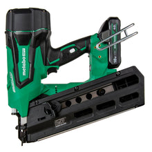 Load image into Gallery viewer, Metabo HPT NR1890DRSTM 18V MultiVolt™ Cordless 21 Degree 3-1/2" Plastic Strip Framing Nailer