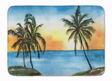 Load image into Gallery viewer, Palm Tree Machine Washable Memory Foam Mat 8551RUG