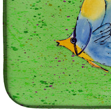 Load image into Gallery viewer, Tropical Fish on Green Dish Drying Mat – Absorbent, Artistic Kitchen Essentials 8574DDM