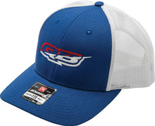 Load image into Gallery viewer, QuadBoss, QuadBoss Red and White Merica Trucker Hat with Adjustable Snapback