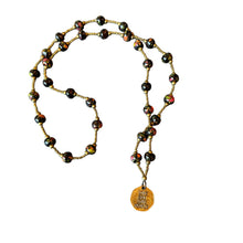 Load image into Gallery viewer, Love God Love People Coin Necklace