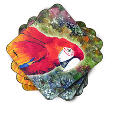 Load image into Gallery viewer, Parrot  Coasters - Set of 4 Lightweight Foam, Absorbent Drink Coasters