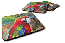 Load image into Gallery viewer, Parrot  Coasters - Set of 4 Lightweight Foam, Absorbent Drink Coasters