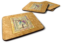 Load image into Gallery viewer, Palm Tree  Coasters - Set of 4 Lightweight Foam, Absorbent Drink Coasters