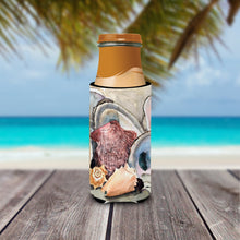 Load image into Gallery viewer, Sea Shells Slim Can Hugger – Fun &amp; Functional Drink Coolers 8619MUK