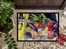 Load image into Gallery viewer, Crystal Hot Sauce with Seafood Doormat - 24x36 Decorative Floor Mat – Indoor/Outdoor Rug