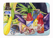 Load image into Gallery viewer, Crystal Hot Sauce with Seafood Machine Washable Memory Foam Mat 8637RUG