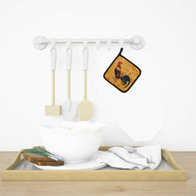 Load image into Gallery viewer, Rooster Pot Holders - Set of 2 Decorative Kitchen Helpers | Made in the USA 8651PTHD