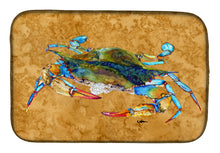 Load image into Gallery viewer, Crab Dish Drying Mat – Absorbent, Artistic Kitchen Essentials 8655DDM