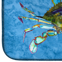 Load image into Gallery viewer, Crab Dish Drying Mat – Absorbent, Artistic Kitchen Essentials 8656DDM