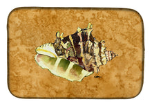 Load image into Gallery viewer, Shell Dish Drying Mat – Absorbent, Artistic Kitchen Essentials 8658DDM