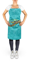 Load image into Gallery viewer, Turtle  Swimming Apron – Artist-Designed Kitchen, BBQ &amp; Craft Apron
