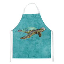 Load image into Gallery viewer, Turtle  Swimming Apron – Artist-Designed Kitchen, BBQ &amp; Craft Apron