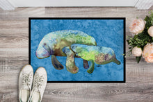 Load image into Gallery viewer, Manatee  Doormat - 24x36 Decorative Floor Mat – Indoor/Outdoor Rug