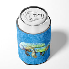 Load image into Gallery viewer, Manatee Can or Bottle Beverage Insulator Hugger
