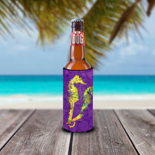 Load image into Gallery viewer, Seahorse Couple Slim Can Hugger – Fun &amp; Functional Drink Coolers 8661MUK
