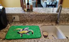 Load image into Gallery viewer, Turtle Dish Drying Mat – Absorbent, Artistic Kitchen Essentials 8671DDM