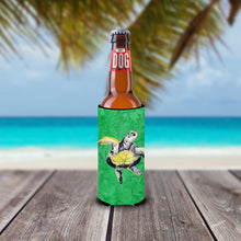 Load image into Gallery viewer, Loggerhead Turtle  Dancing Slim Can Hugger – Fun &amp; Functional Drink Coolers 8671MUK