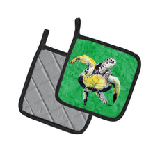 Load image into Gallery viewer, Turtle Pot Holders - Set of 2 Decorative Kitchen Helpers | Made in the USA 8671PTHD