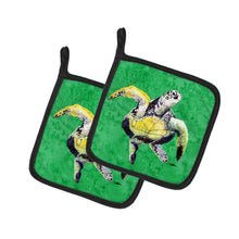 Load image into Gallery viewer, Turtle Pot Holders - Set of 2 Decorative Kitchen Helpers | Made in the USA 8671PTHD