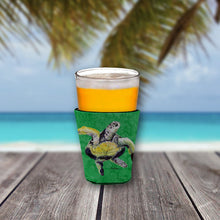 Load image into Gallery viewer, Turtle Dancing Cup Hugger - Reusable Party Cup Sleeve with Personality