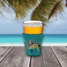 Load image into Gallery viewer, Turtle Hi Five Cup Hugger - Reusable Party Cup Sleeve with Personality