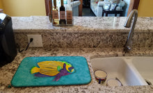 Load image into Gallery viewer, Tropical Fish Dish Drying Mat – Absorbent, Artistic Kitchen Essentials 8674DDM