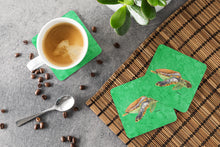 Load image into Gallery viewer, Turtle  Coasters - Set of 4 Lightweight Foam, Absorbent Drink Coasters