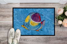 Load image into Gallery viewer, Fish  Tropical Doormat - 24x36 Decorative Floor Mat – Indoor/Outdoor Rug
