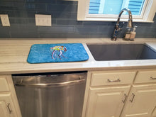 Load image into Gallery viewer, Jellyfish Dish Drying Mat – Absorbent, Artistic Kitchen Essentials 8682DDM