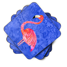 Load image into Gallery viewer, Flamingo  Coasters - Set of 4 Lightweight Foam, Absorbent Drink Coasters