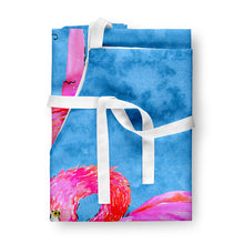 Load image into Gallery viewer, Flamingo  Apron – Artist-Designed Kitchen, BBQ &amp; Craft Apron