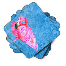 Load image into Gallery viewer, Flamingo  Coasters - Set of 4 Lightweight Foam, Absorbent Drink Coasters