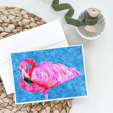 Load image into Gallery viewer, Flamingo Greeting Cards -  Blank Note Cards – 8-Pack of Artist-Designed Cards with Envelopes