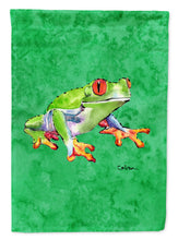 Load image into Gallery viewer, Frog  Flag Canvas House Size