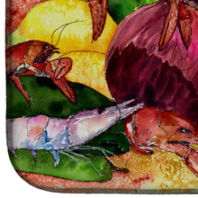Load image into Gallery viewer, Crawfish with Spices and Corn Dish Drying Mat – Absorbent, Artistic Kitchen Essentials 8698DDM