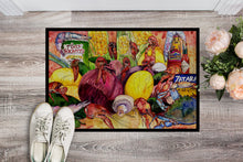 Load image into Gallery viewer, Crawfish with Spices and Corn Doormat - 24x36 Decorative Floor Mat – Indoor/Outdoor Rug