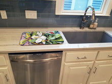 Load image into Gallery viewer, Magnolia Dish Drying Mat – Absorbent, Artistic Kitchen Essentials 8700DDM