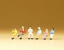 Load image into Gallery viewer, Preiser 79014 N Scale Pedestrians -- Sitting People #2
