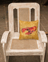 Load image into Gallery viewer, Lobster Throw Pillow - 14x14 Decorative Pillow – Art for Your Home &amp; Patio 8715PW1414