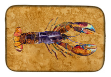 Load image into Gallery viewer, Lobster Dish Drying Mat – Absorbent, Artistic Kitchen Essentials 8716DDM