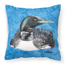 Load image into Gallery viewer, Loon Throw Pillow - 14x14 Decorative Pillow – Art for Your Home &amp; Patio 8717PW1414