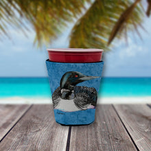 Load image into Gallery viewer, Bird - Loon  Cup Hugger - Reusable Party Cup Sleeve with Personality