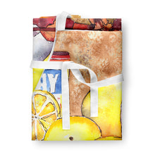Load image into Gallery viewer, Lobster  Lobster Bake with Old Bay Seasonings Apron – Artist-Designed Kitchen, BBQ &amp; Craft Apron