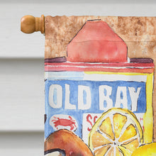 Load image into Gallery viewer, Lobster  Lobster Bake with Old Bay Seasonings Flag Canvas House Size